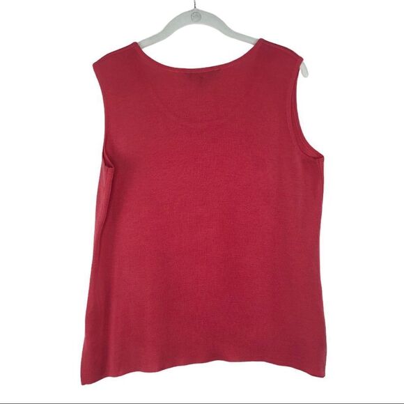 Ming Wang sleeveless knitted top shell Sz M‎ - Picture 3 of 4